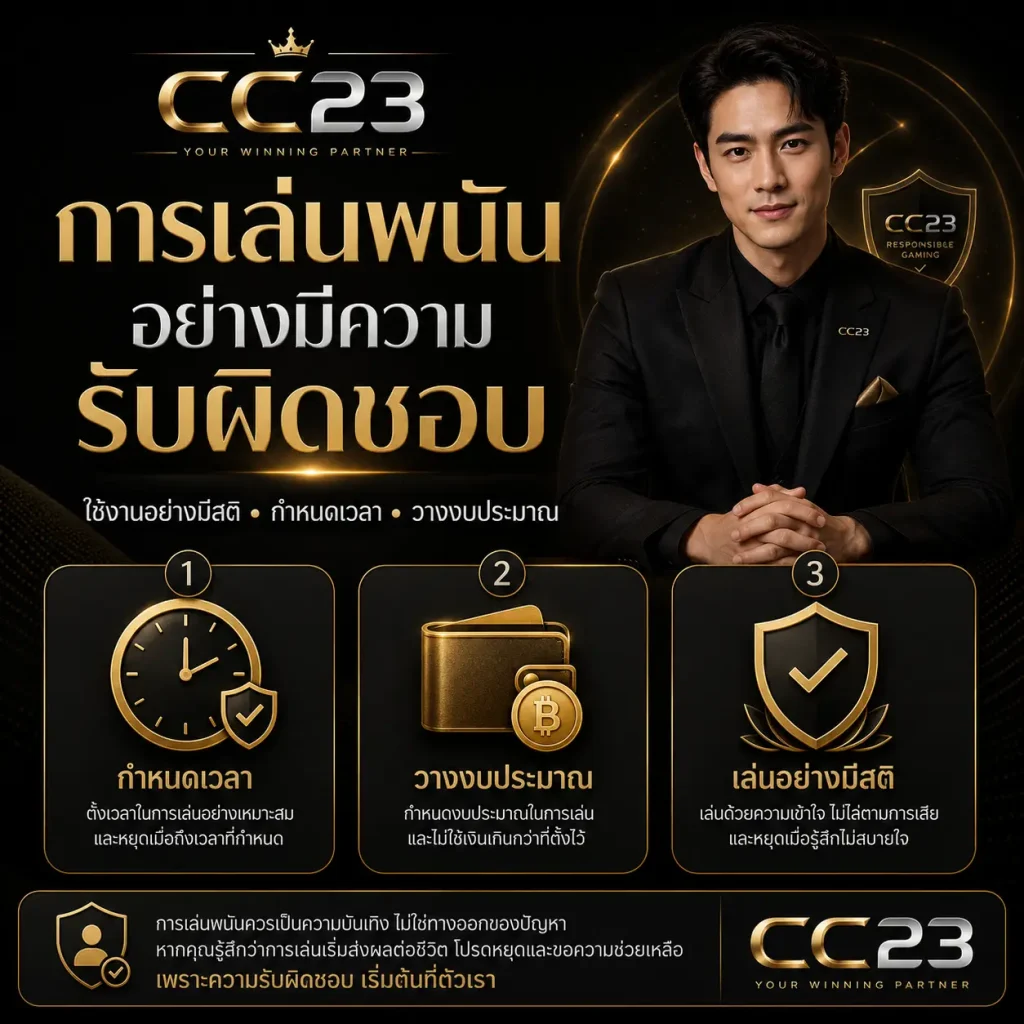 การเล่นอย่างมีรับผิดชอบ cc23