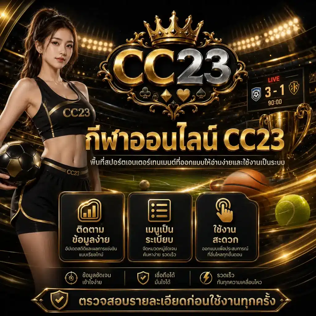 กีฬาออนไลน์ cc23