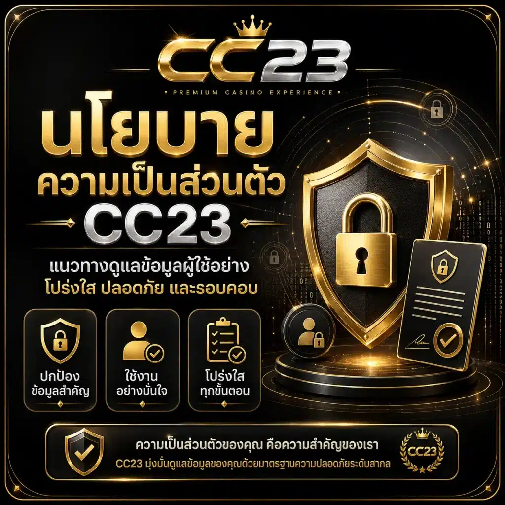 นโยบายส่วนตัว cc23