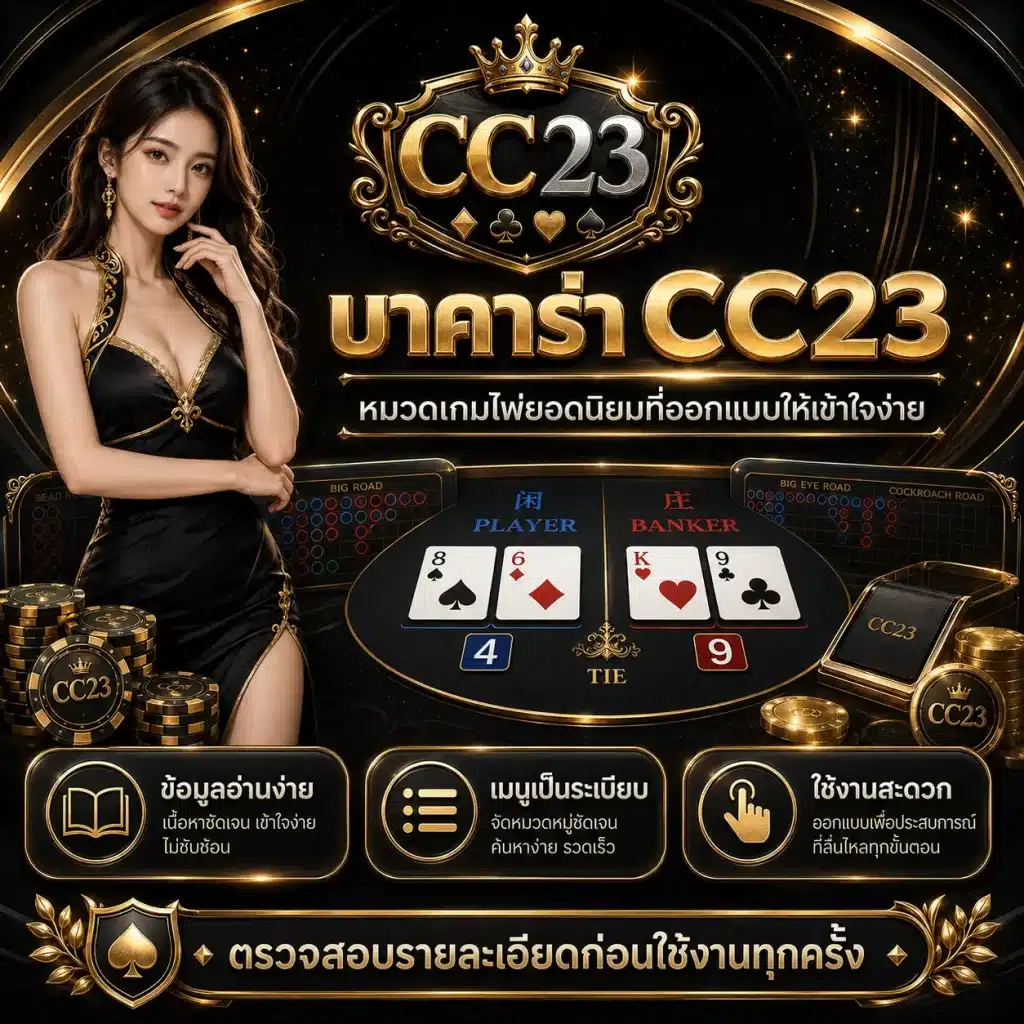 บาคาร่า cc23